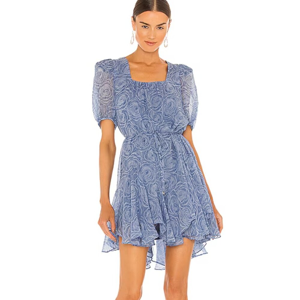 ELLIATT Psyche Dress in Blue Size Large